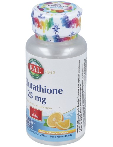 L-Glutation 25Mg. 90Comp.Sublinguales