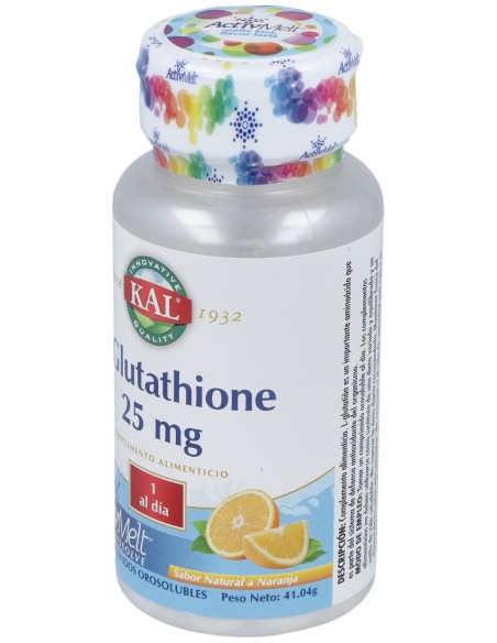 L-Glutation 25Mg. 90Comp.Sublinguales