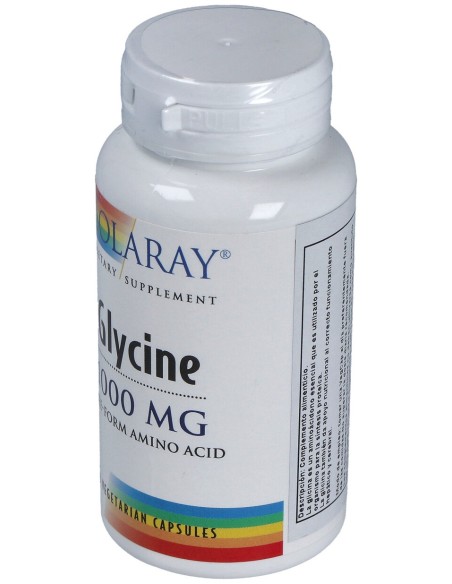 Solaray Glycine 1000Mg 60Caps