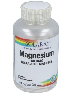 Solaray Big Magnesium Citrate 180Caps