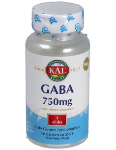 Kal Gaba 750Mg 30Comp