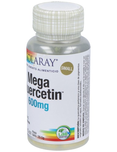 Solaray Mega Quercetin 600Mg 30Vegcaps