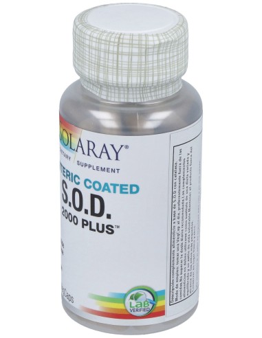 Solaray S.O.D 2000 Plus 400Mg 100Caps