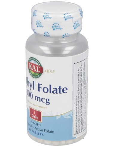 Metil Folate 800Mcg. 90Comp.