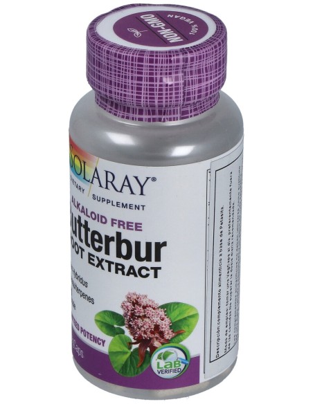Solaray Butterbur Root Extract 50Mg 60Caps