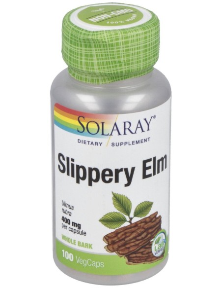 Solaray Slippery Elm Bark Ulmus Rubra 400Mg 100Caps