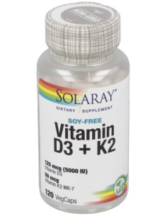 Big Vitamin D3 & K2 (Mk7) 120Cap.
