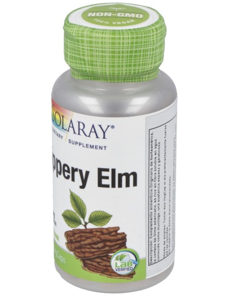 Solaray Slippery Elm Bark Ulmus Rubra 400Mg 100Caps