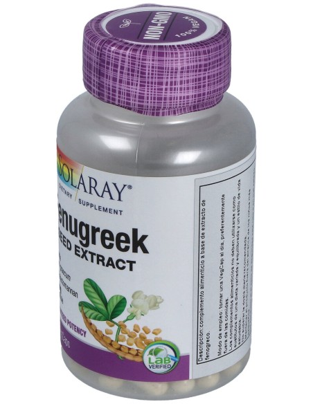 Fenugreek (Fenogreco) 350Mg. 90Cap.Veg.