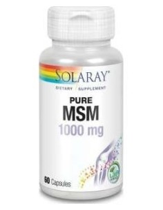 Solaray Msm Pure 1000Mg 60Caps