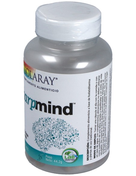 Solaray Sharpmind 60Caps