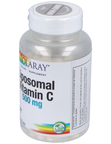Solaray Liposomal Vitamin C 400Mg 100Caps