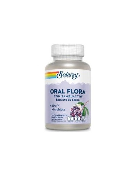 Solaray Sambuactim Oral Flora 30Comp