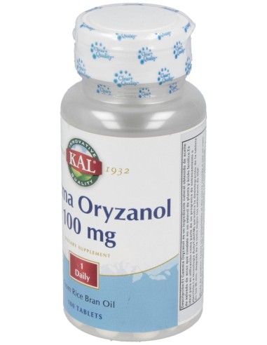 Kal Quality Gamma Oryzanol 100Mg 100Comp