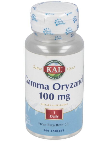 Kal Quality Gamma Oryzanol 100Mg 100Comp