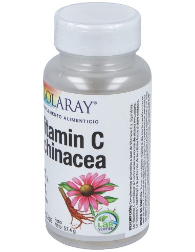 Vitamina C 500Mg + Echinacea 300Mg. 60Cap.