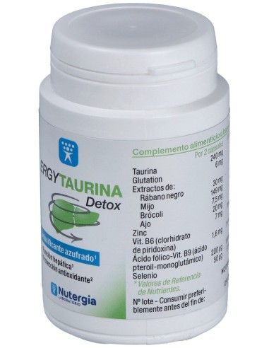 Nutergia Ergytaurina Detox 60Caps