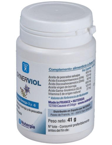 Nutergia Synerviol 60 Perlas