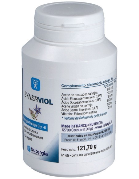 Synerviol (Aceite De Pescado) 180Perlas