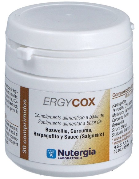 Nutergia Ergycox 30 Comprimidos