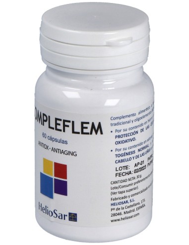 Heliosar Compleflem 60Caps