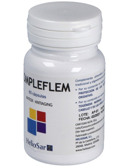 Heliosar Compleflem 60Caps