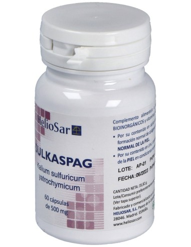 Sulkaspag Kalium Sulfuricum 60Cap.