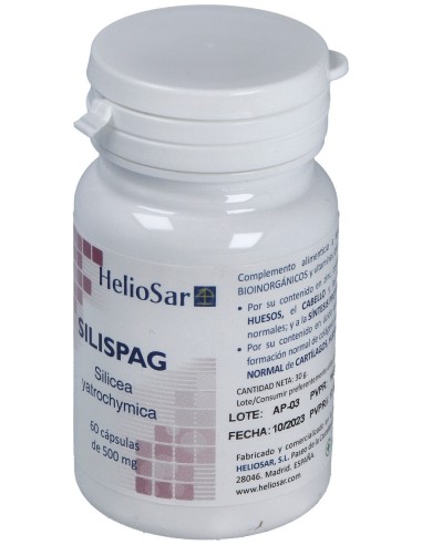 Heliosar Silispag 500Mg 60Caps