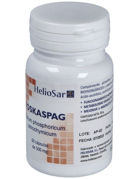 Foskaspag Kalium Phosphoricum 60Cap.