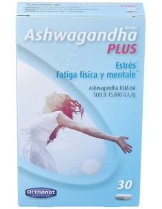 Orthonat Ortho Ashwagandha Plus Estrés 30Cáps.