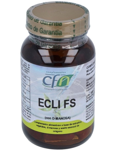 Ecli Fs - Cfn - 60 Cápsulas (Antiguo E Coli Fs)