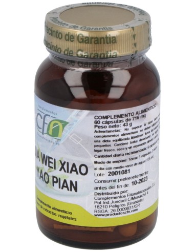 Cfn Jia Wei Xiao Yao Pian 60Caps