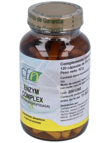 Cfn Enzym Complex 120Caps