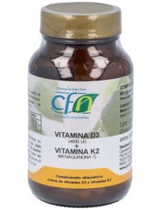 Cfn Vitamina D3+K2 60Caps