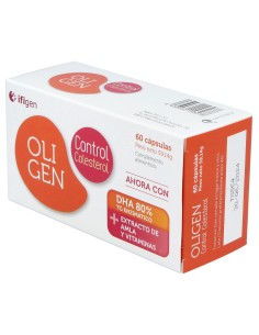 Ifigen Oligen Control Colesterol Dha 80% 60Caps