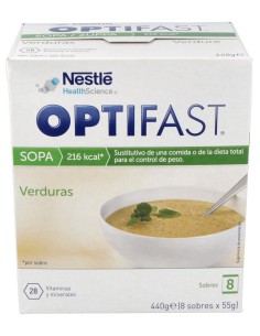 Optifast Sopa Verduras 9 Sobres X 47 Gr