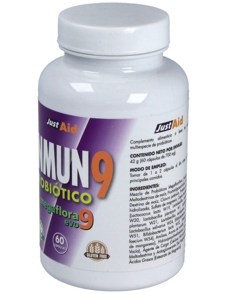 Just Aid Inmun 9 Probiótico 60Caps
