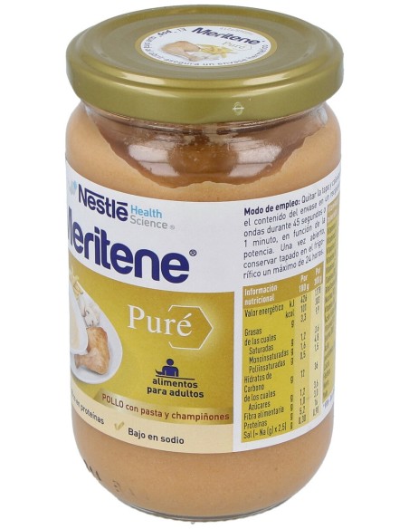 Nestlé Resource Puré Pollo Pasta Y Champiñones 300G