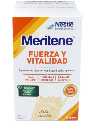 Meritene® Fuerza Y Vitalidad Batidos Sabor...