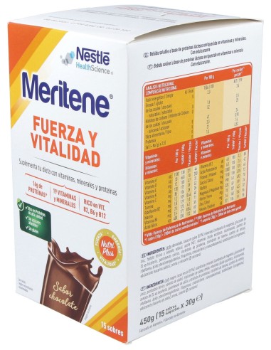 Meritene® Fuerza Y Vitalidad Batido Sabor...