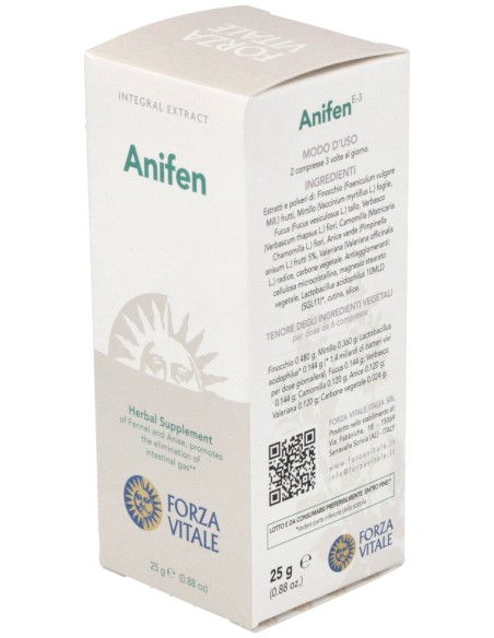 Anifen (Anice Composto) Gases 25Gr.Comprimidos