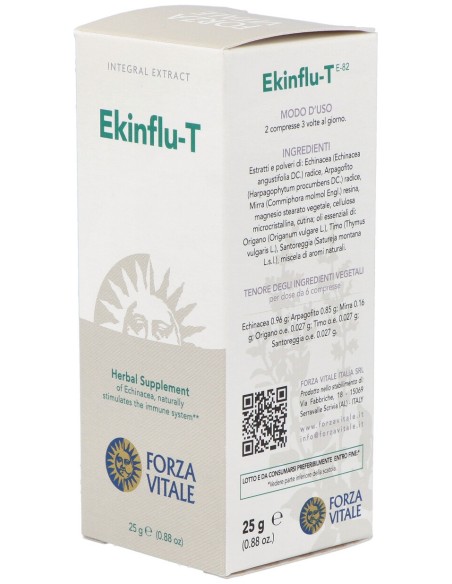 Ekinflu-T Defensas 25Gr.Comprimidos