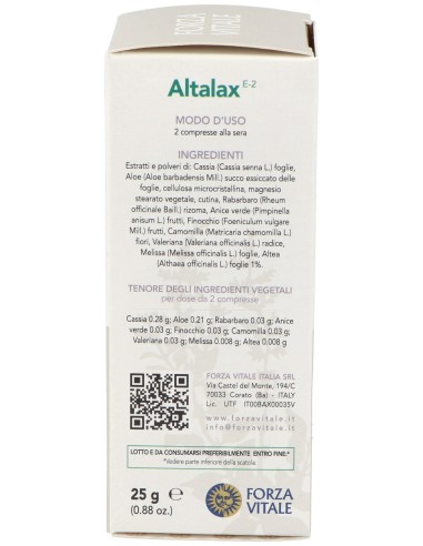 Altalax (Altea Composta) Laxante 25Gr.Comprimidos