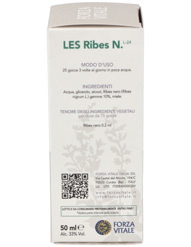 Les Ribes Nigrum Grosellero Negro 50Ml.