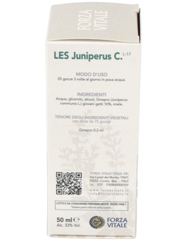 Les Juniperus Communis Enebro 50Ml.