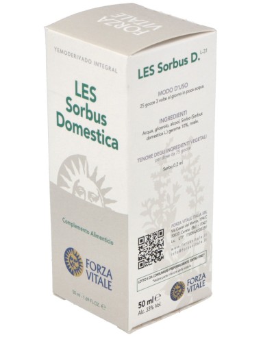 Les Sorbus Domestica Serbal 50Ml.