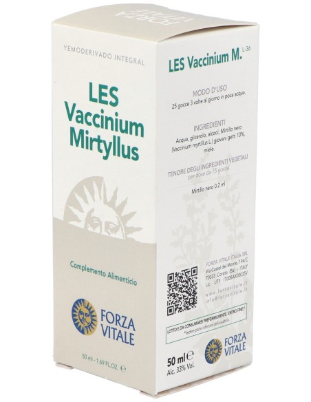 Les Vaccinium Myrtillus Arandano Negro 50Ml.