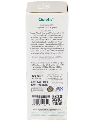 Quietis (Melissa Composta) Extracto 100Ml.