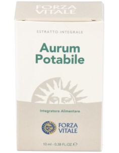 Aurum Potable (Oro) Metal Espagirico 10Ml.