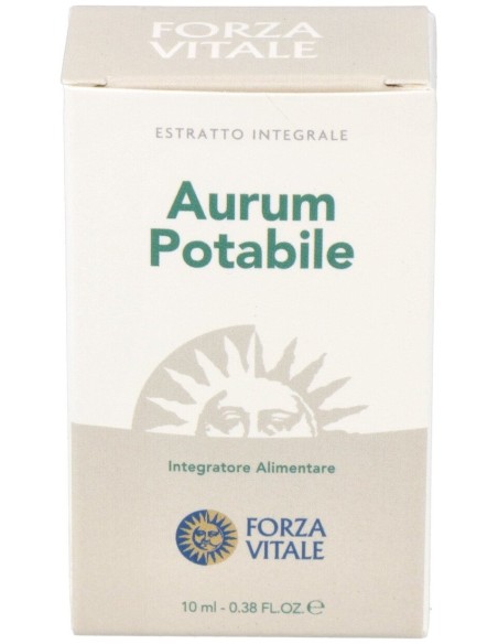 Aurum Potable (Oro) Metal Espagirico 10Ml.